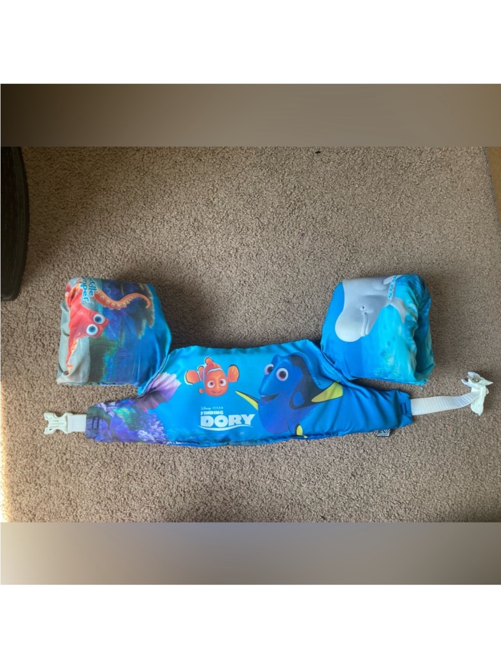 Finding Dory Kids Swim Float Vest - Blue